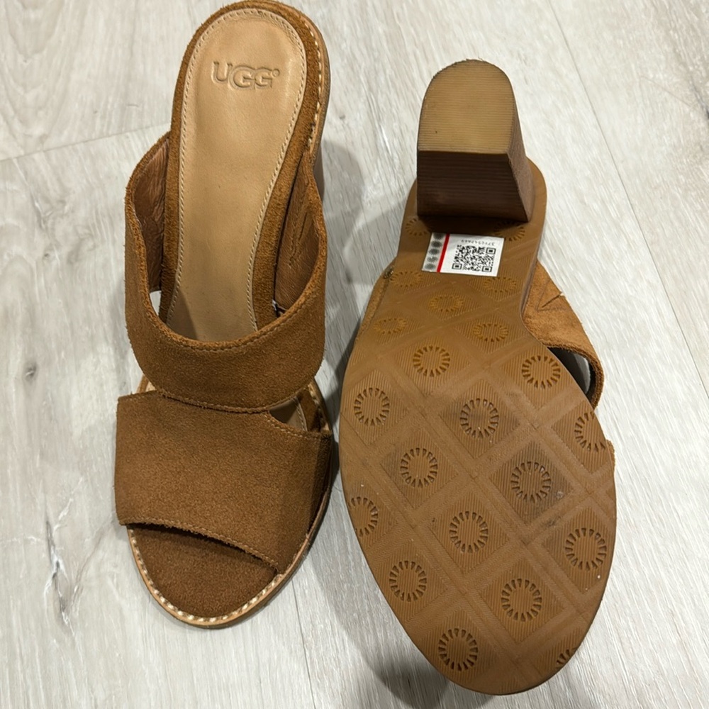 UGG Celia Australia Suede Heels